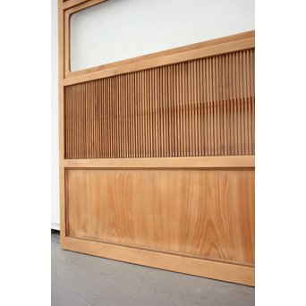 高品格 岐阜白木格子戸 4枚1組　L992 