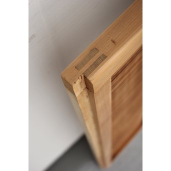 高品格 岐阜白木格子戸 4枚1組　L992 