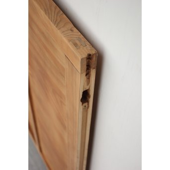 高品格 岐阜白木格子戸 4枚1組　L992 