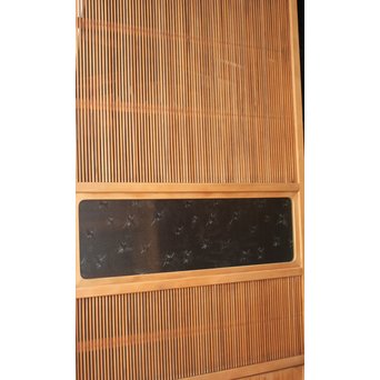 高品格 岐阜白木格子戸 4枚1組　L992 