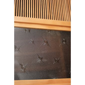 高品格 岐阜白木格子戸 4枚1組　L992 