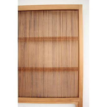 高品格 岐阜白木格子戸 4枚1組　L992 