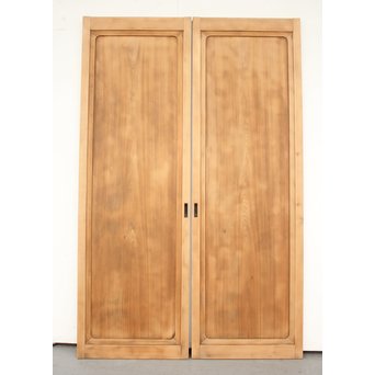 一枚板の板戸 2枚1組　B957 