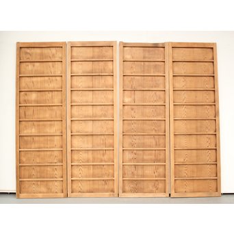 白木まいら戸 4枚1組　B958