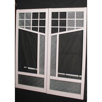 ダイアゴナルデザイン 中型ガラス戸 2枚1組　GD1229　 