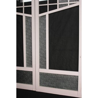 ダイアゴナルデザイン 中型ガラス戸 2枚1組　GD1229　 