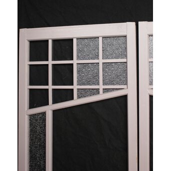 ダイアゴナルデザイン 中型ガラス戸 2枚1組　GD1229　 