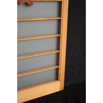 竹雀の書院欄間 3枚1組　R2471 