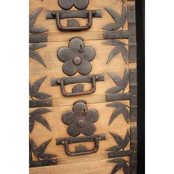 松竹梅金具 総桐箪笥　C403 