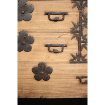 松竹梅金具 総桐箪笥　C403 