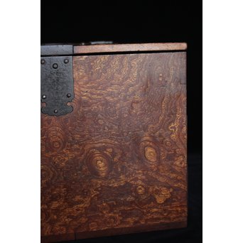 玉杢の硯箱　X127 