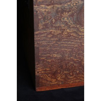 玉杢の硯箱　X127 