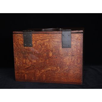 玉杢の硯箱　X127 