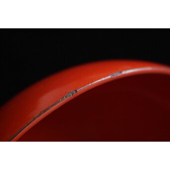 蝙蝠と鹿と霊芝 蒔絵椀 13客セット　Q064 