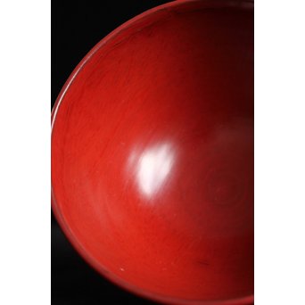 角偉三郎 輪島塗 朱塗椀 2個1組　Q066 