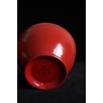 角偉三郎 輪島塗 朱塗椀 2個1組　Q066 