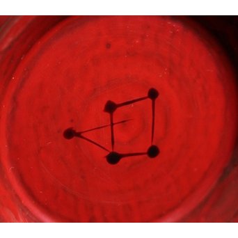 角偉三郎 輪島塗 朱塗椀 2個1組　Q066 