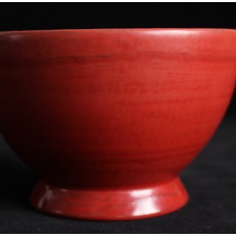 角偉三郎 輪島塗 朱塗椀 2個1組　Q066 