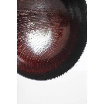 角偉三郎 輪島塗 欅目椀　Q068 