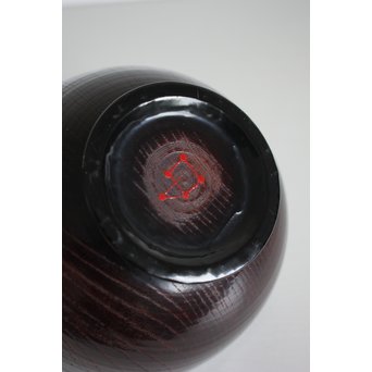 角偉三郎 輪島塗 欅目椀　Q068 