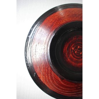 角偉三郎 輪島塗 欅目皿　Q069 