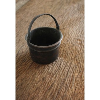 仏教美術 仏具 倣 閼伽桶 あかおけ　M143 