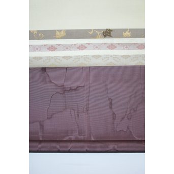 廣陵銘 美人画 肉筆絹本 掛軸　Z108 