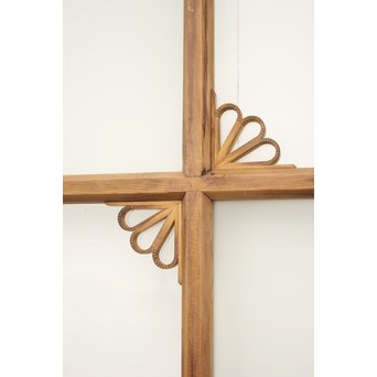 アールデコ飾 市松ガラス戸 2枚1組　GD1230 