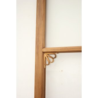 アールデコ飾 市松ガラス戸 2枚1組　GD1230 