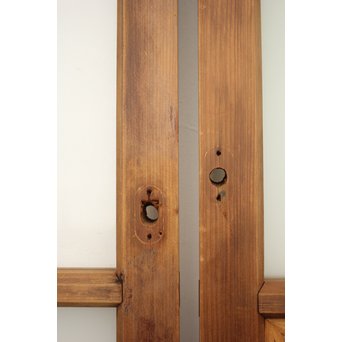 アールデコ飾 市松ガラス戸 2枚1組　GD1230 