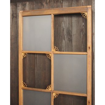 アールデコ飾 市松ガラス戸 2枚1組　GD1230 