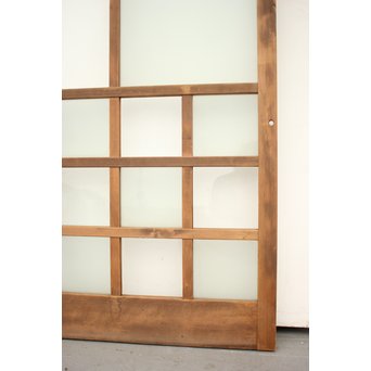 アールデコ飾 市松ガラス戸 2枚1組　GD1230 