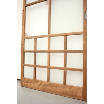 アールデコ飾 市松ガラス戸 2枚1組　GD1230 