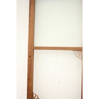 アールデコ飾 市松ガラス戸 2枚1組　GD1230 