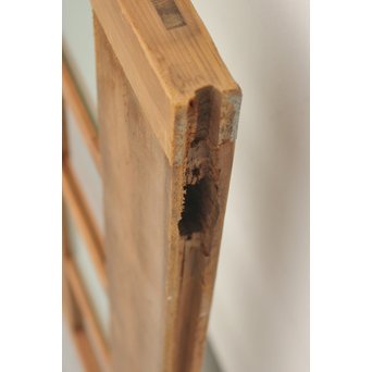 アールデコ飾 市松ガラス戸 2枚1組　GD1230 