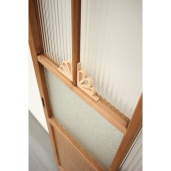 アールデコ飾 モールガラス戸 2枚1組　GD1231 