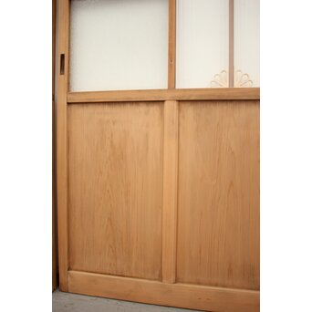 アールデコ飾 モールガラス戸 2枚1組　GD1231 