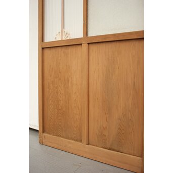 アールデコ飾 モールガラス戸 2枚1組　GD1231 