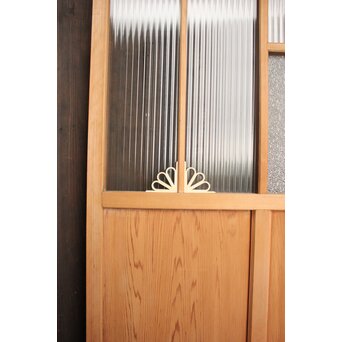 アールデコ飾 モールガラス戸 2枚1組　GD1231 