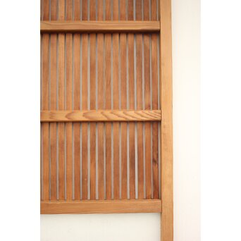 にかわガラス格子戸 2枚1組　L994 