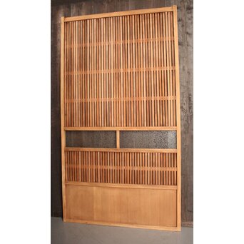 にかわガラス格子戸 2枚1組　L994 