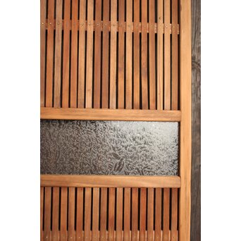 にかわガラス格子戸 2枚1組　L994 