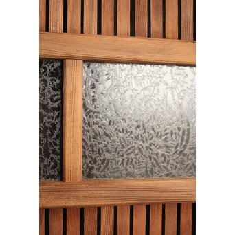 にかわガラス格子戸 2枚1組　L994 