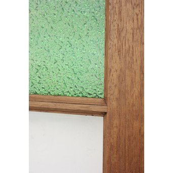アールデコデザイン緑色ガラス戸　GD1234 