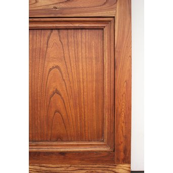 総欅 装飾クリアガラス戸 4枚1組　GD1235Y 