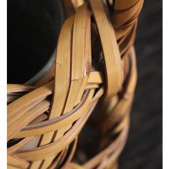 白竹 竹籠　U093 