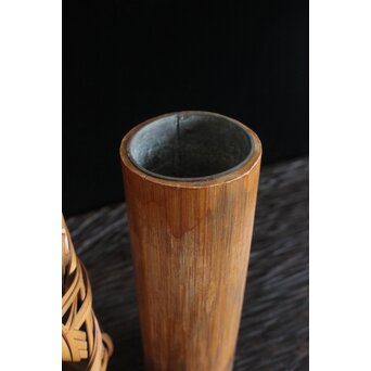 白竹 竹籠　U093 