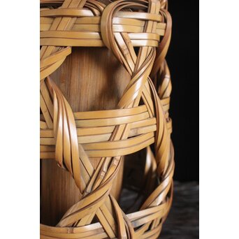 白竹 竹籠　U093 