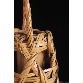 白竹 竹籠　U093 