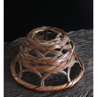 武関翠月 束編竹花籠　U095 